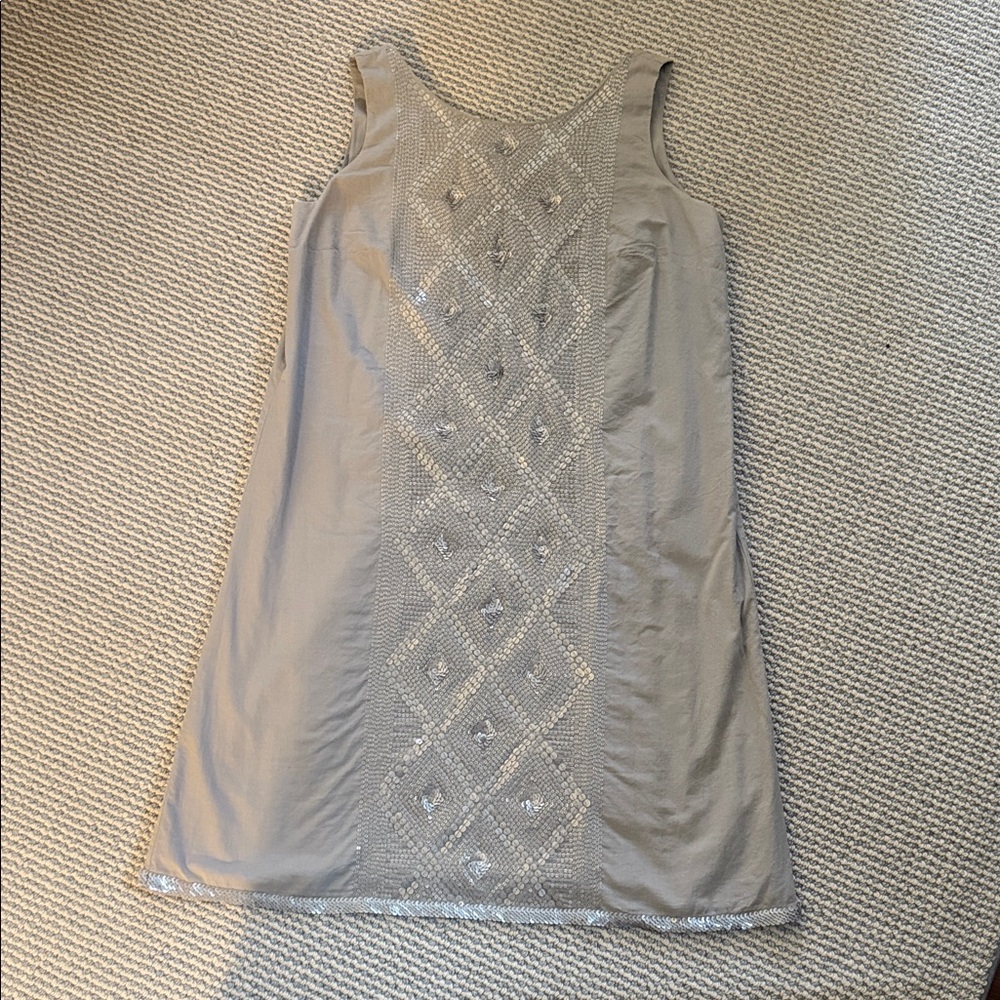 Calypso St. Barth Gray Mini Dress